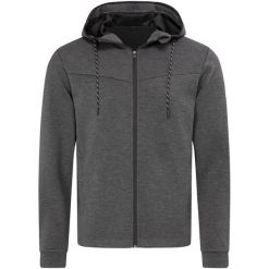 Męska Kurtka Scuba Heather Recycled Jacket. Czarne kurtki męskie Stedman, m, bez wzorów, sportowe, bez kaptura. Za 291.99 zł.