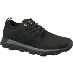 Buty do chodzenia męskie, Caterpillar Electroplate Leather. Czarne buty sportowe męskie CATERPILLAR, bez wzorów, bez zapięcia, trekkingowe. Za 499.99 zł.