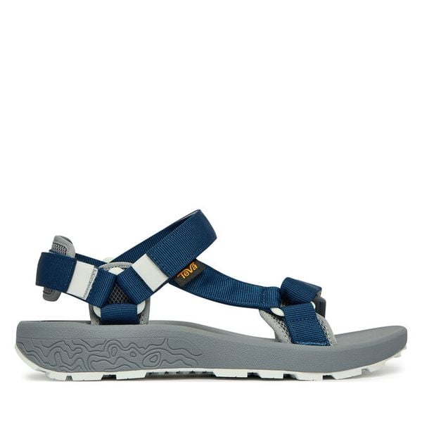 Sandały Teva. Niebieskie sandały damskie Teva, bez wzorów, bez obcasa, bez zapięcia. Za 305.99 zł.
