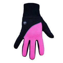 Wodoodporne rękawice Verjari Ibris. Czarne rękawiczki damskie VERJARI, bez wzorów. Za 317.50 zł.