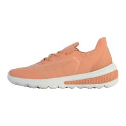 Tenisówki Geox Model D Spherica Actif A Kolor Pomarańczowy. Brązowe trampki męskie Geox, bez wzorów, z tkaniny, casualowe, bez zapięcia. W wyprzedaży za 457.10 zł.