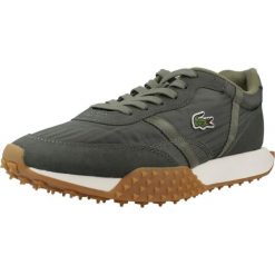 Tenisówki Lacoste Model L-spin Evo Kolor Zielony. Zielone trampki męskie Lacoste, bez wzorów, z materiału, klasyczne, bez zapięcia. Za 691.10 zł.