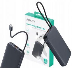 Powerbank Aukey Powerbank 10000mAh AUKEY Spark Sling USB-C USB-A PB-Y53 SZYBKIE ŁADOWANIE. Powerbanki Aukey. Za 263.98 zł.