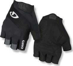 Giro Rękawiczki damskie GIRO TESSA GEL krótki palec black roz. XL (obwód dłoni 205-210 mm / dł. dłoni 196-205 mm) (NEW). Czarne rękawiczki damskie Giro, bez wzorów. Za 121.79 zł.
