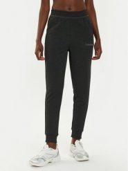 Calvin Klein Performance Spodnie dresowe 00GWS4P651 Czarny Relaxed Fit. Czarne spodnie dresowe damskie Calvin Klein Performance, bez wzorów, z dresówki. Za 189.99 zł.