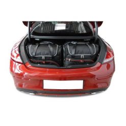 Torby Do Bagażnika Mercedes-Benz C Coupe 2014-2021 4Szt Kjust. Czarne torby podróżne damskie KJUST, bez wzorów. Za 1,184.00 zł.