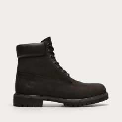 Timberland 6 Inch Premium Boot Trapery męskie. Czarne botki męskie Timberland, bez wzorów, biznesowe, bez obcasa, bez zapięcia. W wyprzedaży za 879.99 zł.