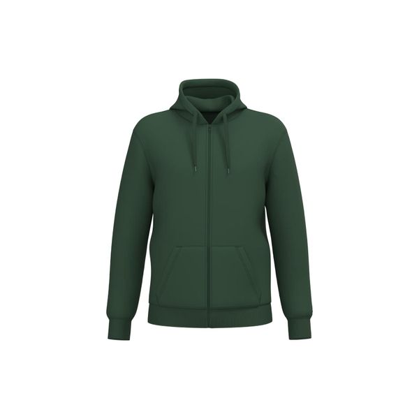Bluza z kapturem Kariban. Zielone bluzy damskie KARIBAN, xl, bez wzorów, z bawełny, bez ramiączek, z kapturem. Za 161.50 zł.