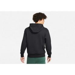 Bluza męska nike air jordan psg fleece hoodie black. Czarne bluzy męskie Nike, m, bez wzorów, sportowe, bez ramiączek, bez kaptura. Za 329.00 zł.