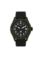 Timex Zegarek Expedition North Traprock TW2W34400 Zielony. Zielone, analogowe zegarki męskie Timex, bez wzorów. Za 549.99 zł.