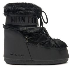 Śniegowce Moon Boot. Czarne śniegowce damskie Moon Boot, bez zapięcia. Za 1,129.00 zł.