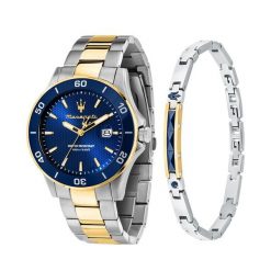 Zegarek Maserati. Szare zegarki męskie maserati, bez wzorów, srebrne. Za 1,589.00 zł.