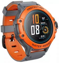 Smartwatch Hoco Y107 Pomarańczowy. Brązowe zegarki smartwatch Hoco, bez wzorów. Za 118.68 zł.