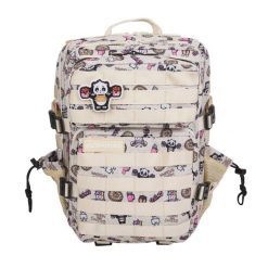 Plecak treningowy 25 l Elitex Training – Sweet Cream. Białe plecaki męskie ELITEX TRAINING, z aplikacjami, z materiału, sportowe. Za 255.99 zł.