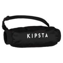 Ogrzewacz rąk do futbolu amerykańskiego Kipsta AF550CM. Czarne rękawiczki damskie KIPSTA, bez wzorów, z materiału. Za 59.99 zł.