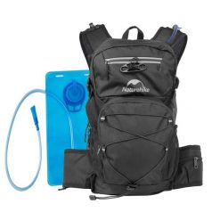 Plecak rowerowy Naturehike z oddzielną kieszenią na hydrovac 20 l. Czarne plecaki męskie NATUREHIKE, bez wzorów, z materiału. Za 229.00 zł.