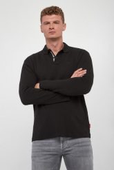 Longsleeve męski polo Amare JOOP! JEANS. Bluzy męskie JOOP! Jeans, m, bez wzorów, z jeansu, bez ramiączek, bez kaptura. W wyprzedaży za 298.35 zł.