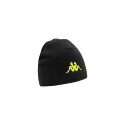 Czapka Kappa Atten 2. Czarne czapki męskie Kappa, na jesień, bez wzorów, z materiału. Za 76.00 zł.