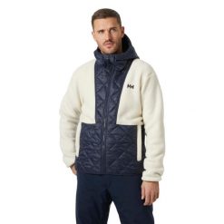 Bluza z kapturem Helly Hansen Stowe Hybrid. Niebieskie bluzy męskie Helly Hansen, na zimę, m, bez wzorów, z kapturem. Za 738.50 zł.