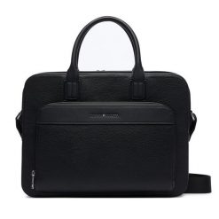 Torba na laptopa Tommy Hilfiger. Czarne torby na laptopa damskie Tommy Hilfiger, bez wzorów. Za 749.99 zł.