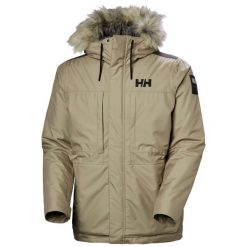 Parka Helly Hansen Coastal 3.0. Brązowe parki męskie Helly Hansen, m, bez wzorów, z futra, bez kołnierzyka, bez kaptura. Za 1,412.50 zł.