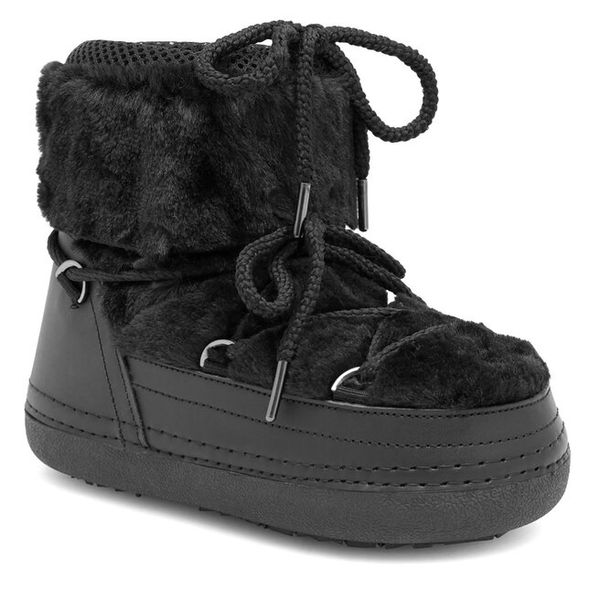 Śniegowce DeeZee. Czarne śniegowce damskie DeeZee, bez zapięcia. Za 143.99 zł.