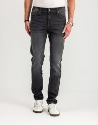 Spodnie Męskie Jeansowe Mustang Vegas Slim Denim Black 1015044 4000 883, W33 L34. Czarne spodnie materiałowe męskie Mustang, bez wzorów, z bawełny. Za 219.99 zł.