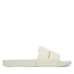 Klapki Calvin Klein. Białe klapki męskie Calvin Klein, bez wzorów, bez zapięcia. Za 159.99 zł.