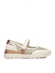 Go Soft Półbuty CEO-HY8205-2 Écru. Czółenka damskie GO SOFT, bez wzorów, z materiału, bez obcasa, bez zapięcia. Za 149.99 zł.