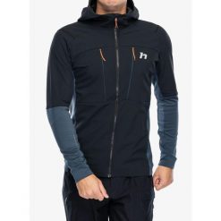 Kurtka skiturowa Hannah Trane Hoody. Czarne kurtki męskie Hannah, m, bez wzorów, z softshellu, bez kaptura. Za 375.99 zł.