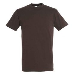 Koszulka Regent Dla Dorosłych Unisex. Brązowe bluzki damskie SOL'S, l, bez wzorów, sportowe, bez kołnierzyka, bez ramiączek. Za 33.99 zł.