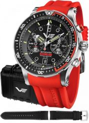 Zegarek Vostok Europe Zegarek męski Vostok Europe 6S21-511A771S czerwony. Czerwone zegarki męskie Vostok Europe, bez wzorów. Za 3,350.00 zł.