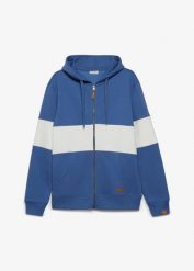 Bluza z kapturem, regular fit. Niebieskie bluzy męskie bonprix, m, bez wzorów, bez ramiączek, z kapturem. Za 129.99 zł.