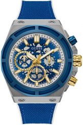 Zegarek męski Guess GW0713G1 niebieski. Niebieskie zegarki męskie Guess, z aplikacjami. Za 1,360.10 zł.