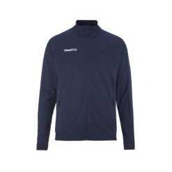 Wodoodporna kurtka zapinana na zamek błyskawiczny Craft Evolve 2.0. Czarne kurtki męskie Craft, m, z aplikacjami, z materiału, eleganckie, bez kaptura. Za 277.35 zł.