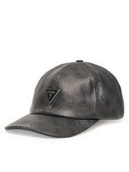 Guess Czapka z daszkiem AM9546 POL01 Szary. Szare czapki damskie Guess, z aplikacjami, z materiału. Za 199.99 zł.