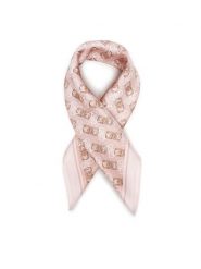 Guess Chusta AW5454 SIL03 Różowy. Czerwone rękawiczki damskie Guess, z aplikacjami, z jedwabiu. Za 199.99 zł.