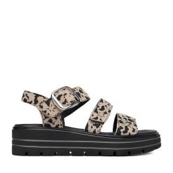 Sandały Remonte. Brązowe sandały damskie Remonte, bez wzorów, bez obcasa, na płaskiej podeszwie, bez zapięcia. Za 369.99 zł.