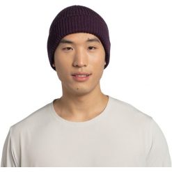 Czapka zimowa BUFF Knitted Beanie Kyre Lead we wzory. Brązowe czapki damskie Buff, na zimę, bez wzorów. Za 239.99 zł.