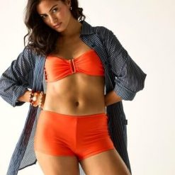 Damskie krótkie bikini Aceana. Brązowe bikini Regatta, xl, bez wzorów, z elastanu. Za 148.00 zł.