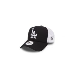 Czapka z daszkiem New Era Los Angeles Dodgers Clean A-Frame Trucker 11405498. Czarne czapki damskie New Era, bez wzorów, sportowe. Za 119.99 zł.