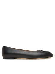Aigner Baleriny Madeleine 2A 1251300 Czarny. Czarne balerinki damskie Aigner, bez wzorów, ze skóry, bez obcasa, bez zapięcia. Za 889.99 zł.