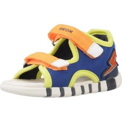 Sandały GEOX B SANDAL IUPIDOO A Wielokolorowy. Sandały męskie Geox, na lato, bez wzorów, z syntetyku, bez zapięcia. Za 165.99 zł.