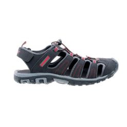 Męskie Sandały Z Logo Tiore. Czarne buty zimowe męskie Hi-tec, bez wzorów, bez obcasa, bez zapięcia. Za 200.99 zł.