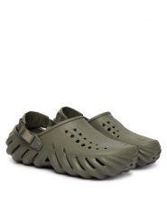 Crocs Klapki Echo Clog 207937 Zielony. Zielone klapki męskie Crocs, bez wzorów, z tworzywa sztucznego, bez zapięcia. Za 319.99 zł.