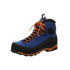 Buty trekkingowe męskie Aku Superalp V-light Gtx. Niebieskie trekkingi męskie Aku, z materiału, bez zapięcia. Za 1,464.00 zł.