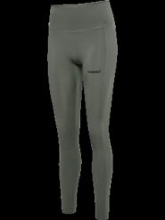 Hummel hmlPRIMA HW TIGHTS — Legginsy z wysokim stanem, materiał elastyczny z. Szare legginsy damskie Hummel, bez wzorów, z elastanu. Za 205.32 zł.