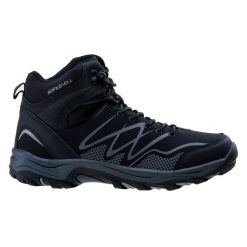 Buty trekkingowe Martes Ronn Mid. Czarne trekkingi męskie MARTES, z gumy, bez zapięcia. Za 305.00 zł.