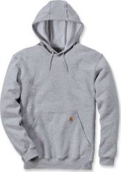 Carhartt Bluza Carhartt Midweight Hooded Sweatshirt Grey. Szare bluzy męskie Carhartt, m, bez wzorów, bez ramiączek, bez kaptura. Za 241.31 zł.