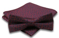 Mucha w Delikatny Wzór Paisley + Poszetka, Męska. Krawaty i muchy Alties, bez wzorów, eleganckie. Za 54.00 zł.